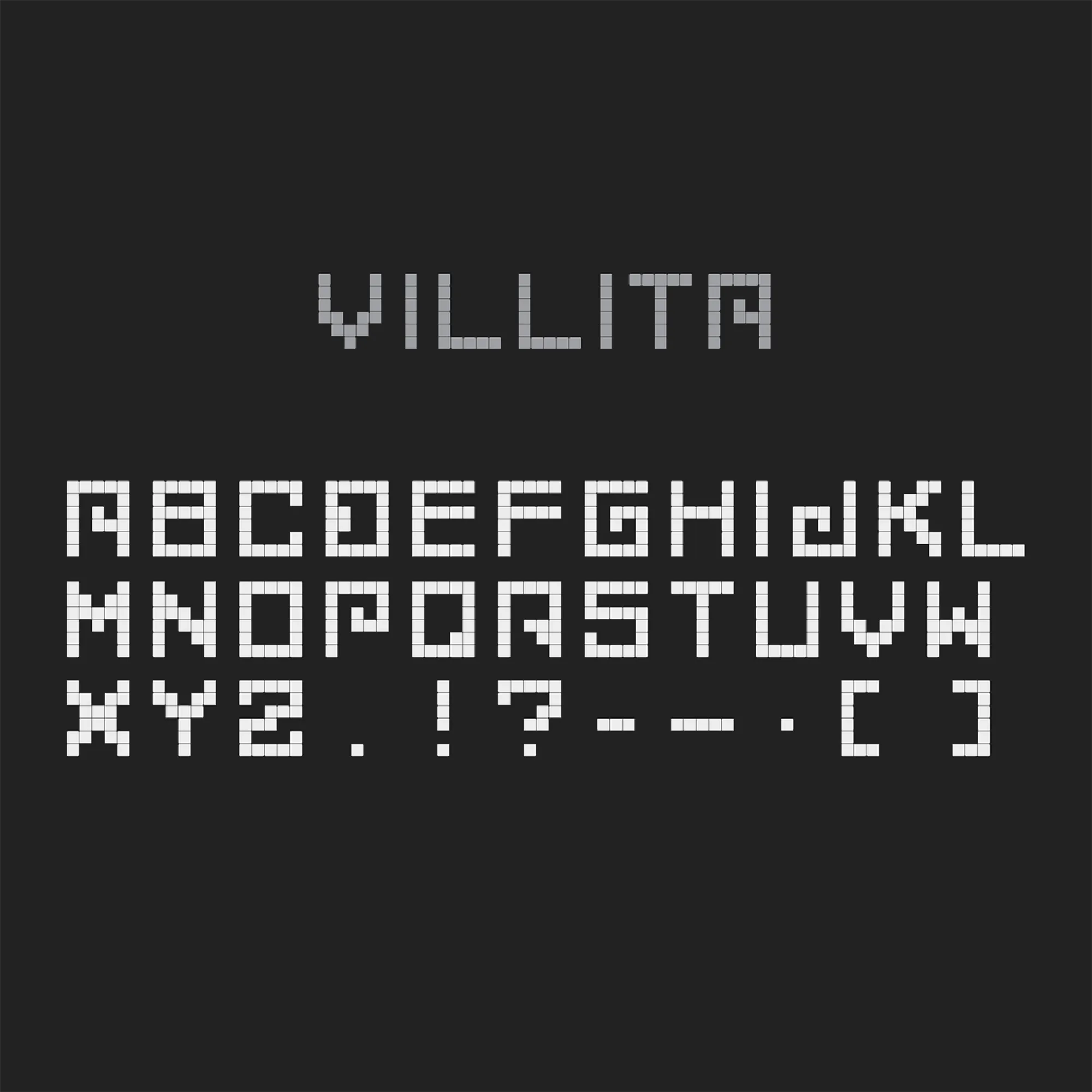 STA 100 | Villita Typeface