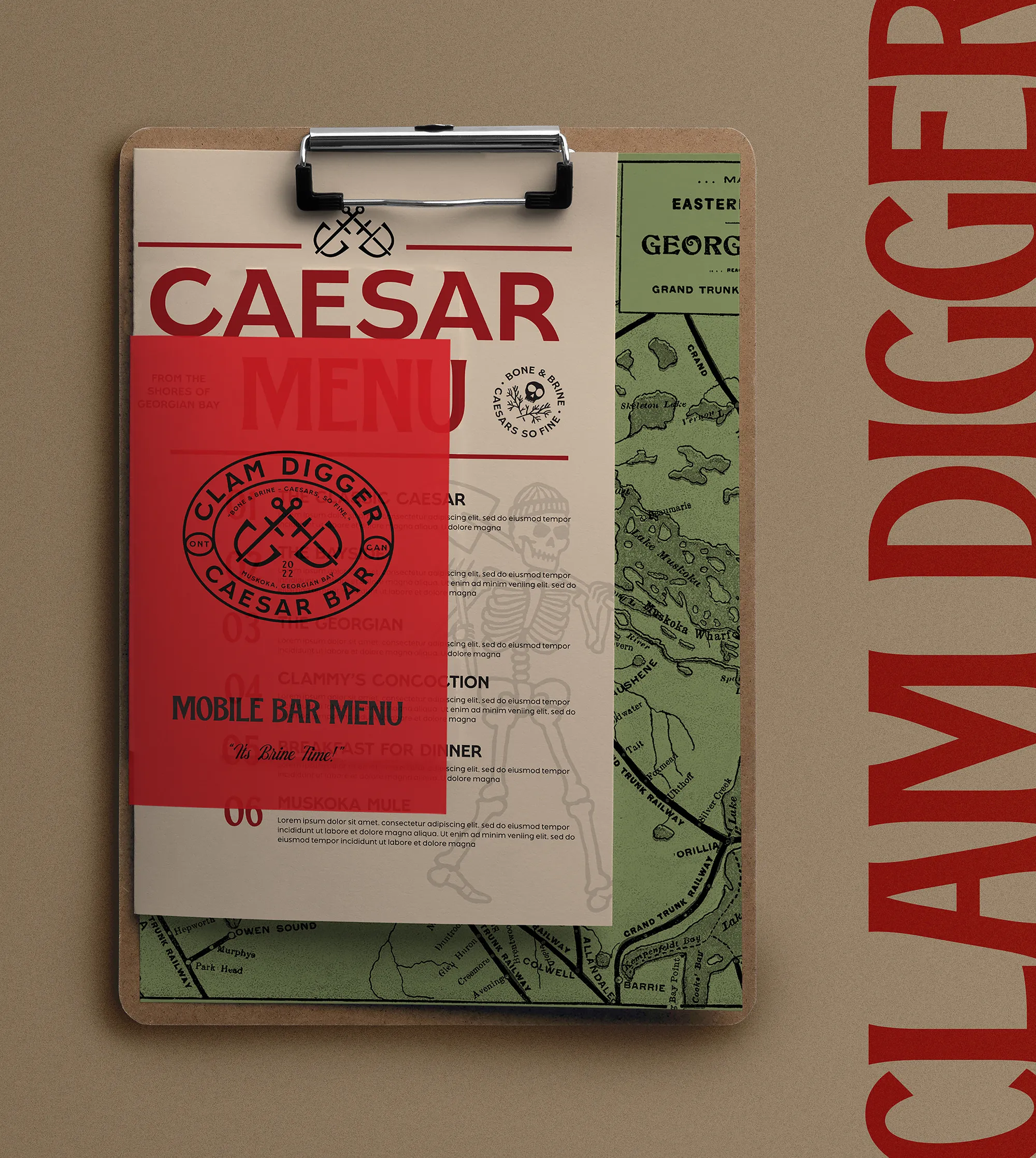 STA 100 | Clam Digger Caesar Bar